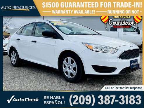 2018 Ford Focus S Sedan 4D - - by dealer - vehicle for sale in Merced, CA