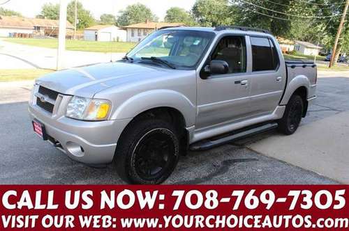 *2005 FORD EXPLORER SPORT TRAC XLT* 4WD LEATHER SUNROOF CAMPER A59732 for sale in posen, IL