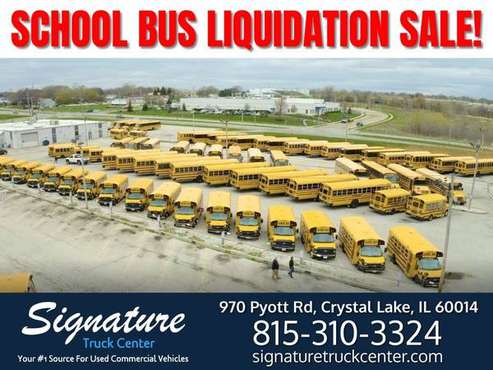 School Bus LIQUIDATION SALE - Starting at 6, 900! for sale in Crystal Lake, WI