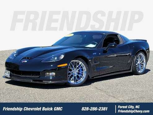 2010 Chevrolet Corvette ZR1 3ZR Coupe RWD for sale in FOREST CITY, NC