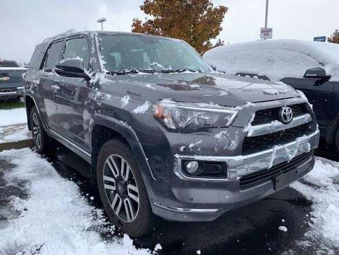 2016 Toyota 4Runner Limited hatchback Gray - cars & trucks - by... for sale in Post Falls, WA