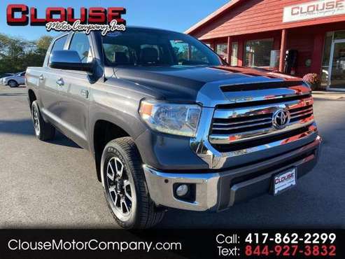 2017 Toyota Tundra 4WD 1794 Edition CrewMax 5 5 Bed 5 7L FFV (Natl) for sale in Rogersville, MO