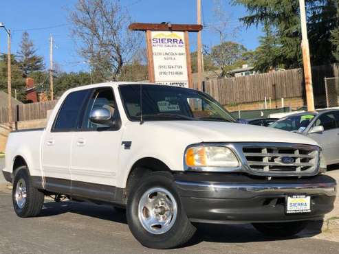 2002 Ford F-150 Supercrew Cab - Free Warranty Included! - cars & for sale in Auburn , CA