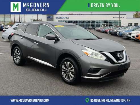2016 Nissan Murano S AWD for sale in NH