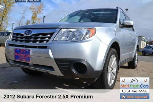 2012 SUBARU FORESTER 2 5X PREMIUM - - by dealer for sale in Syracuse, NY