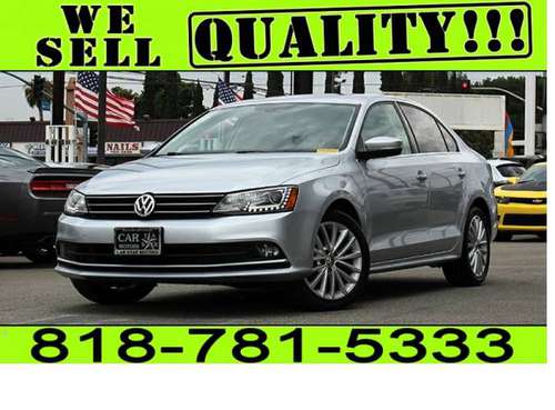 2016 VOLKSWAGEN JETTA SEL **$0 - $500 DOWN* BAD CREDIT WORKS FOR CASH* for sale in North Hollywood, CA