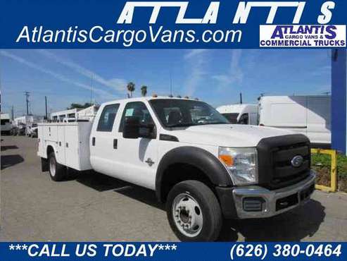2012 FORD F550 Crew Cab 12 UTILITY TRUCK, 6 7L - - by for sale in LA PUENTE, CA