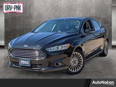 2014 Ford Fusion Titanium Sedan - - by dealer for sale in Fort Worth, TX