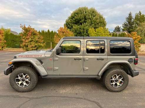 TURBO CHARGED 2018 Jeep JL Wrangler Rubicon Unlimited - Low Miles for sale in Springfield, OR