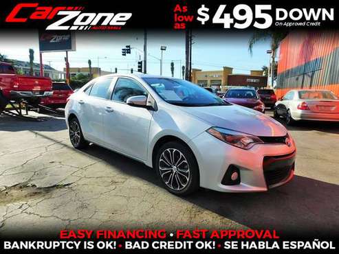 2016 Toyota Corolla S CVT for sale in south gate, CA