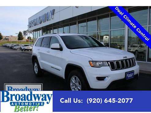 2017 Jeep Grand Cherokee SUV Laredo - Jeep Bright White Clearcoat for sale in Green Bay, WI