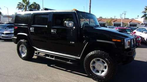 2005 Hummer H2 dvd nav huge tires 4x4 rear cam all records 3rd row for sale in Escondido, CA