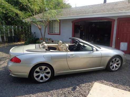 BMW 645CI COVERTIBLE - cars & trucks - by owner - vehicle automotive... for sale in Oroville, CA