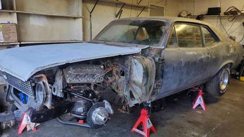 1971 nova clean title 6.0 ls th400 PROJECT - cars & trucks - by... for sale in North Highlands, CA