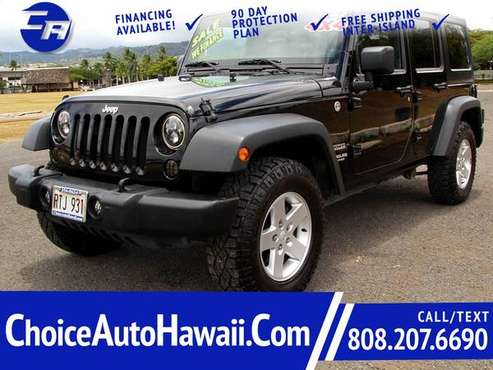 2012 Jeep Wrangler YOU are Approved! New Markdowns! - cars & for sale in Honolulu, HI