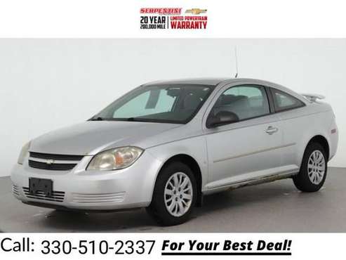 2009 Chevy Chevrolet Cobalt LS coupe Silver Ice Metallic - cars &... for sale in Tallmadge, OH