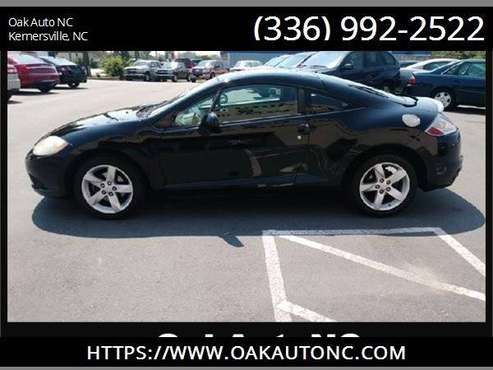 2009 Mitsubishi Eclipse GS Gas Sipper! Cheap!, Black for sale in KERNERSVILLE, NC