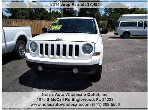 2014 JEEP PATRIOT SPORT for sale in Englewood, FL