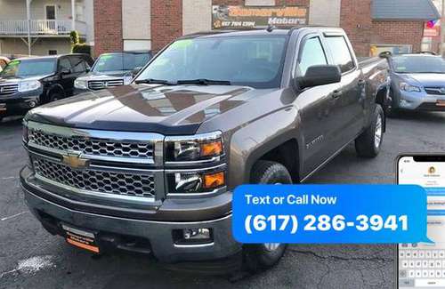 2014 Chevrolet Chevy Silverado 1500 LT 4x4 4dr Crew Cab 5.8 ft. SB -... for sale in Somerville, MA