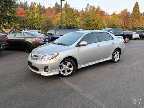 2013 Toyota Corolla S Sedan - 65K miles Automatic for sale in Tigard, OR