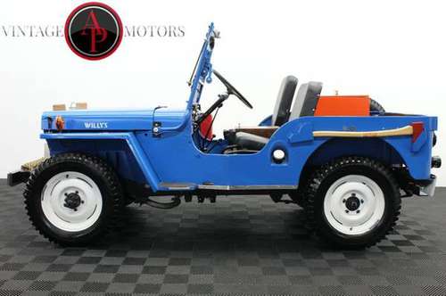 1946 JEEP CJ2A WILLYS RESTORED - - by dealer for sale in Statesville, NC