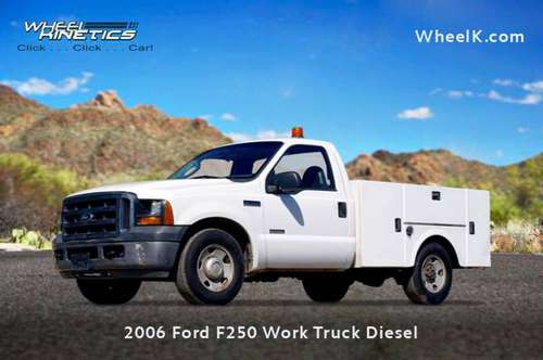 2006 Ford F250 Work Truck Diesel RWD for sale in Bylas, NM