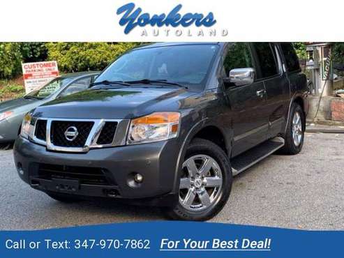 2010 Nissan Armada Platinum Edition suv Smoke for sale in Yonkers, NY
