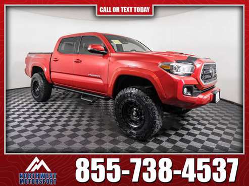 Lifted 2018 Toyota Tacoma TRD Sport 4x4 - - by for sale in Pasco, OR