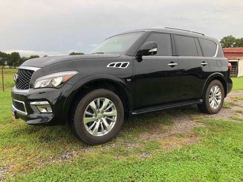 2017 Infinity Limited QX80 stk8761 for sale in Indianola, OK