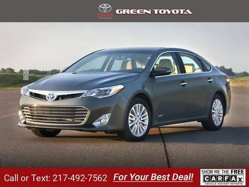 2013 Toyota Avalon Hybrid Limited sedan 0070 - - by for sale in Springfield, IL