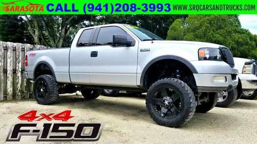 2004 Ford F-150, F 150, F150 FX4 4x4 lifted truck for sale in tampa bay, FL