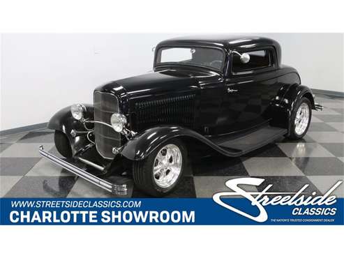 1932 Ford 3-Window Coupe for sale in Concord, NC