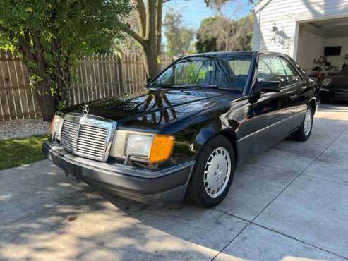 1990 Mercedes 300CE W124 Coupe - Very Low Miles - Black - cars & for sale in De Pere, WI