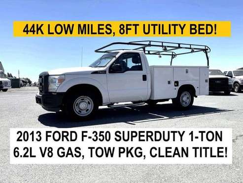 2013 FORD F350 SUPER DUTY - WORK TRUCK FORD CHEVY long bed utility for sale in Oakley, CA