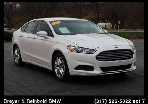 2014 Ford Fusion Se - cars & trucks - by dealer - vehicle automotive... for sale in Indianapolis, IN