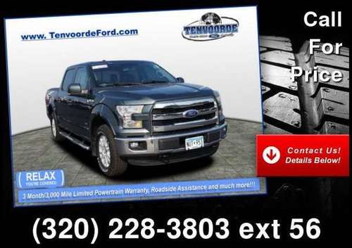 2015 Ford F-150 Lariat 0 Down Delivers! - - by dealer for sale in ST Cloud, MN