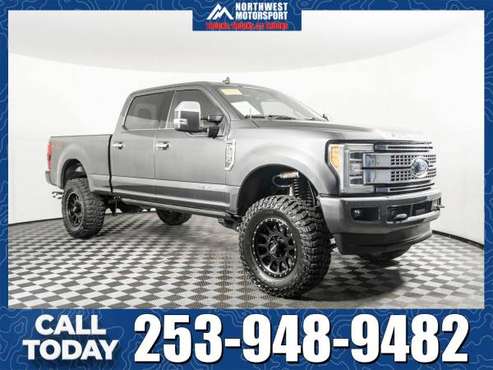 truck Lifted 2019 Ford F-250 Platinum FX4 4x4 for sale in PUYALLUP, WA