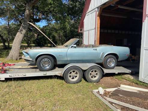 1969 Mustang GT Convertible Barn find for sale in Spring Branch, TX
