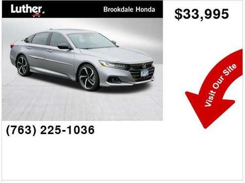 2022 Honda Accord Sedan 1 5T SPORT - - by dealer for sale in brooklyn center, MN