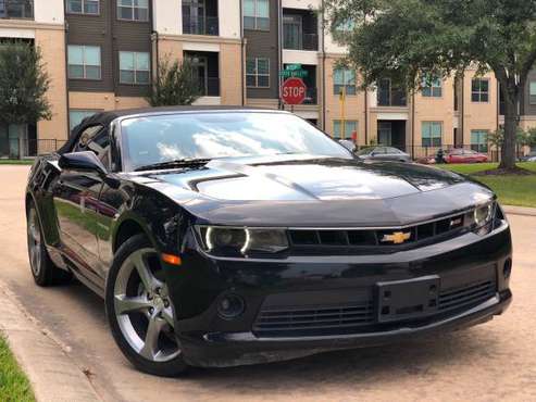 2014 CHEVROLET CAMARO CONVERTIBLE | NO ACCIDENTS | FULLY LOADED for sale in Spring, TX