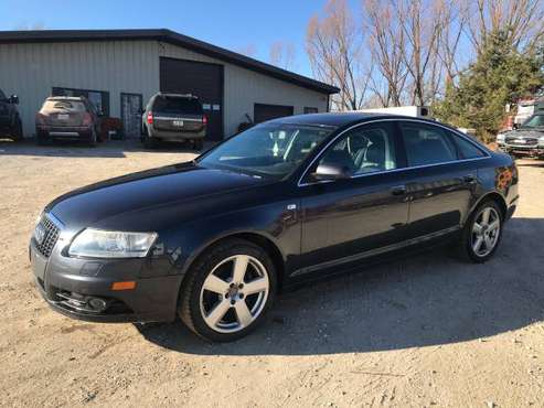 2008 Audi A6 Quattro, 135K miles, AWD, prior salvage, nice! - cars for sale in Baxter, IA, IA