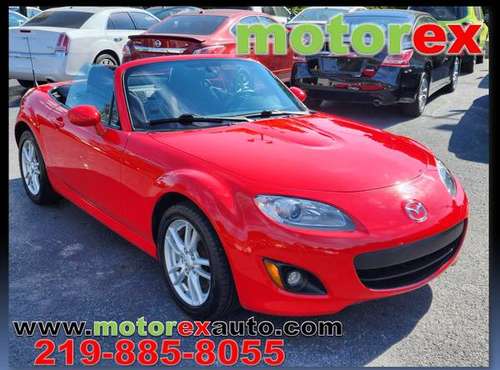 2011 MAZDA MX-5 MIATA CONVERTIBLE ONLY 78K MILES - cars & for sale in Schererville, IL