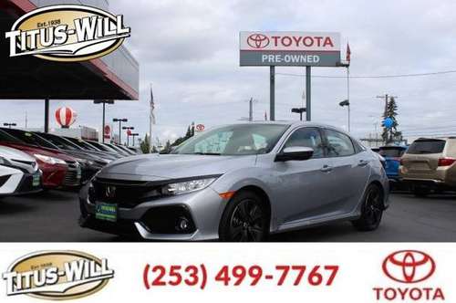2018 Honda Civic EX Hatchback for sale in Tacoma, WA