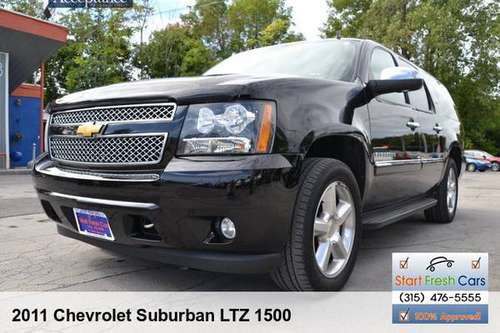 3rd ROW*4WD*2011 Chevrolet Suburban LTZ 1500*LOADED for sale in Syracuse, NY