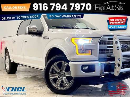 2015 Ford F-150 PLATINUMF150 F 150 98, 000 LOW MILES - cars & for sale in Rancho Cordova, CA