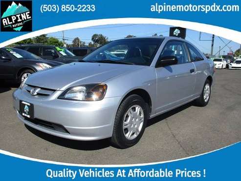 2001 Honda Civic LX Coupe - - by dealer - vehicle for sale in Milwaukie, OR