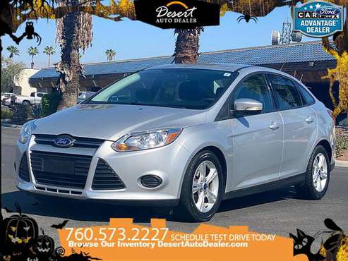 2013 Ford Focus 50,000 MILES CLEAN TITLE SE Sedan with lots of power... for sale in Palm Desert , CA