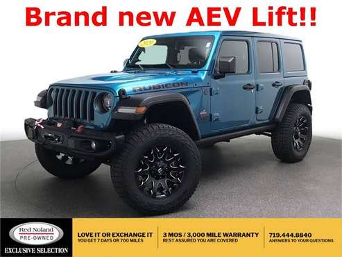 2020 Jeep Wrangler Unlimited Rubicon - - by dealer for sale in Colorado Springs, CO