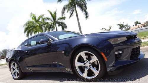 2016 *Chevrolet* *Camaro* *2dr Coupe SS w/2SS* Blue for sale in West Palm Beach, FL