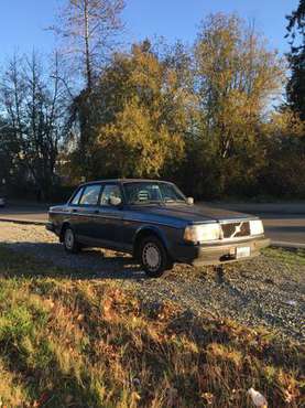 1993 Volvo 240 sedan - cars & trucks - by owner - vehicle automotive... for sale in Olympia, WA